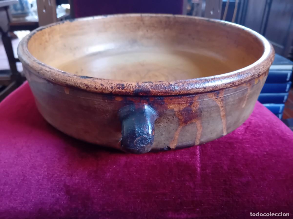 Antig&uuml;edades: Olla de barro cocido y vidriado d&eacute;cada de los 40 - Foto 5