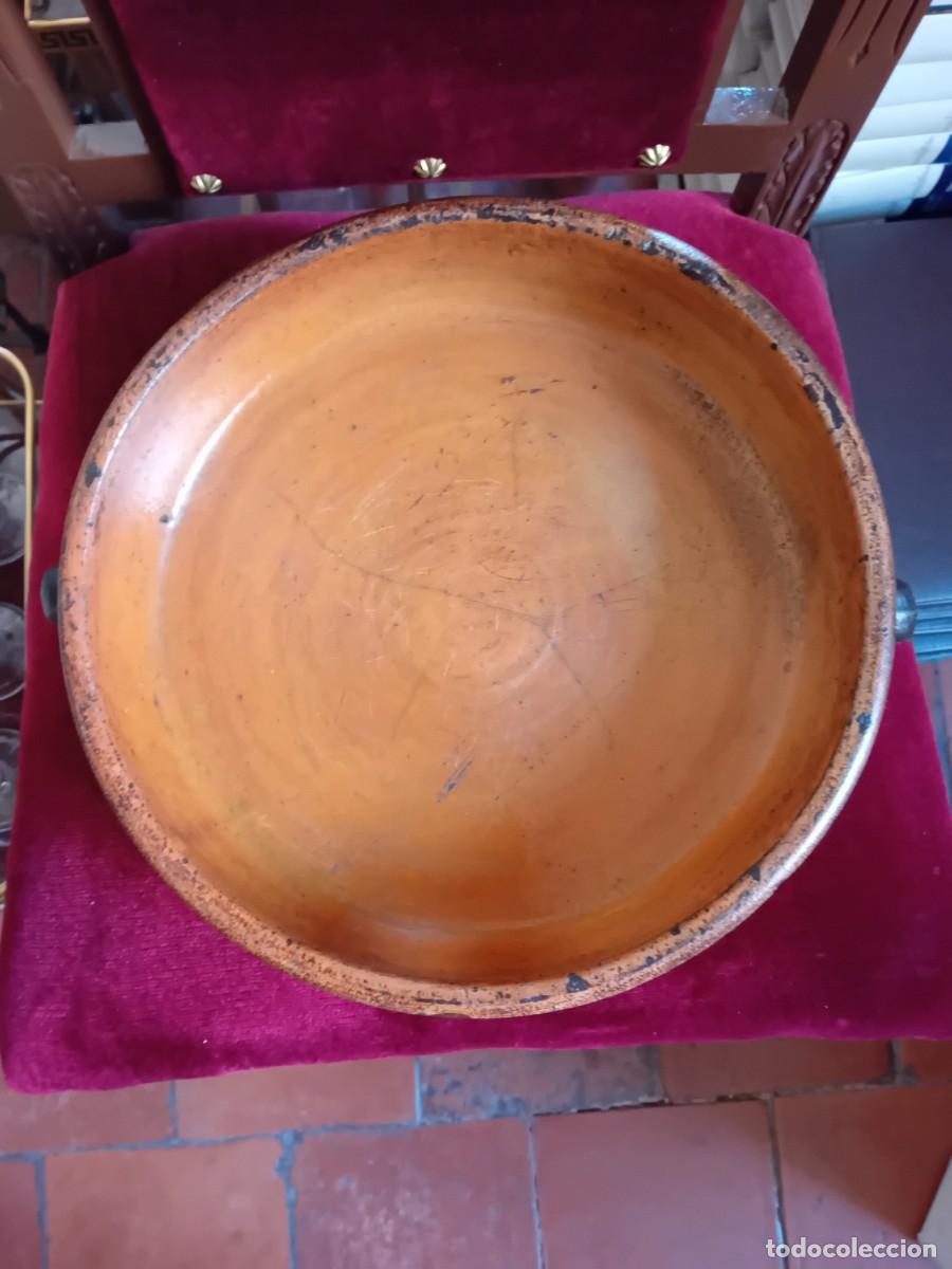 Antig&uuml;edades: Olla de barro cocido y vidriado d&eacute;cada de los 40 - Foto 7