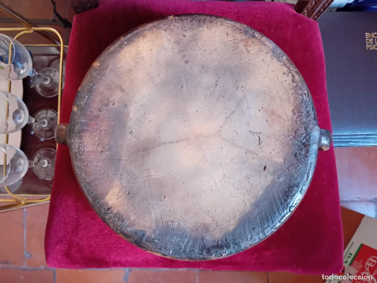 Antig&uuml;edades: Olla de barro cocido y vidriado d&eacute;cada de los 40 - Foto 8
