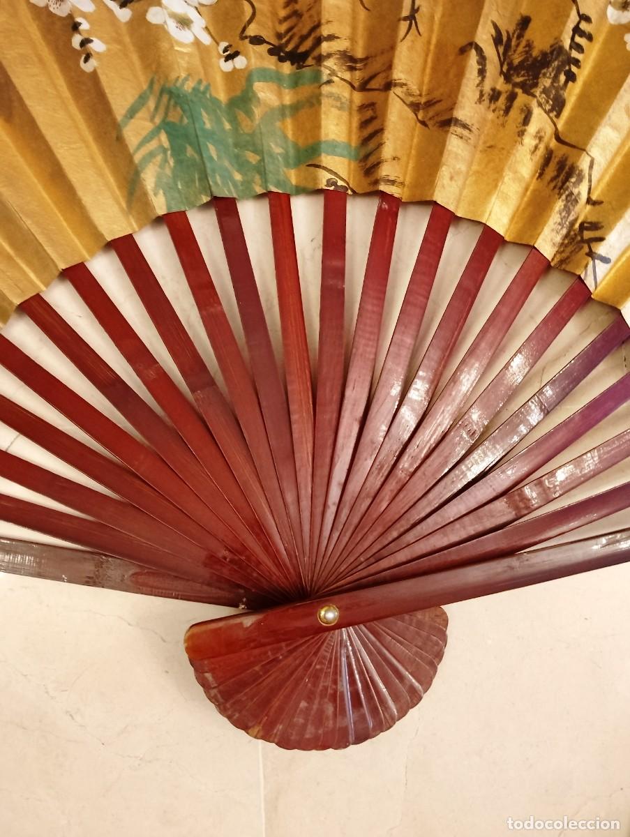 Antig&uuml;edades: Antiguo abanico japon&eacute;s - Foto 4