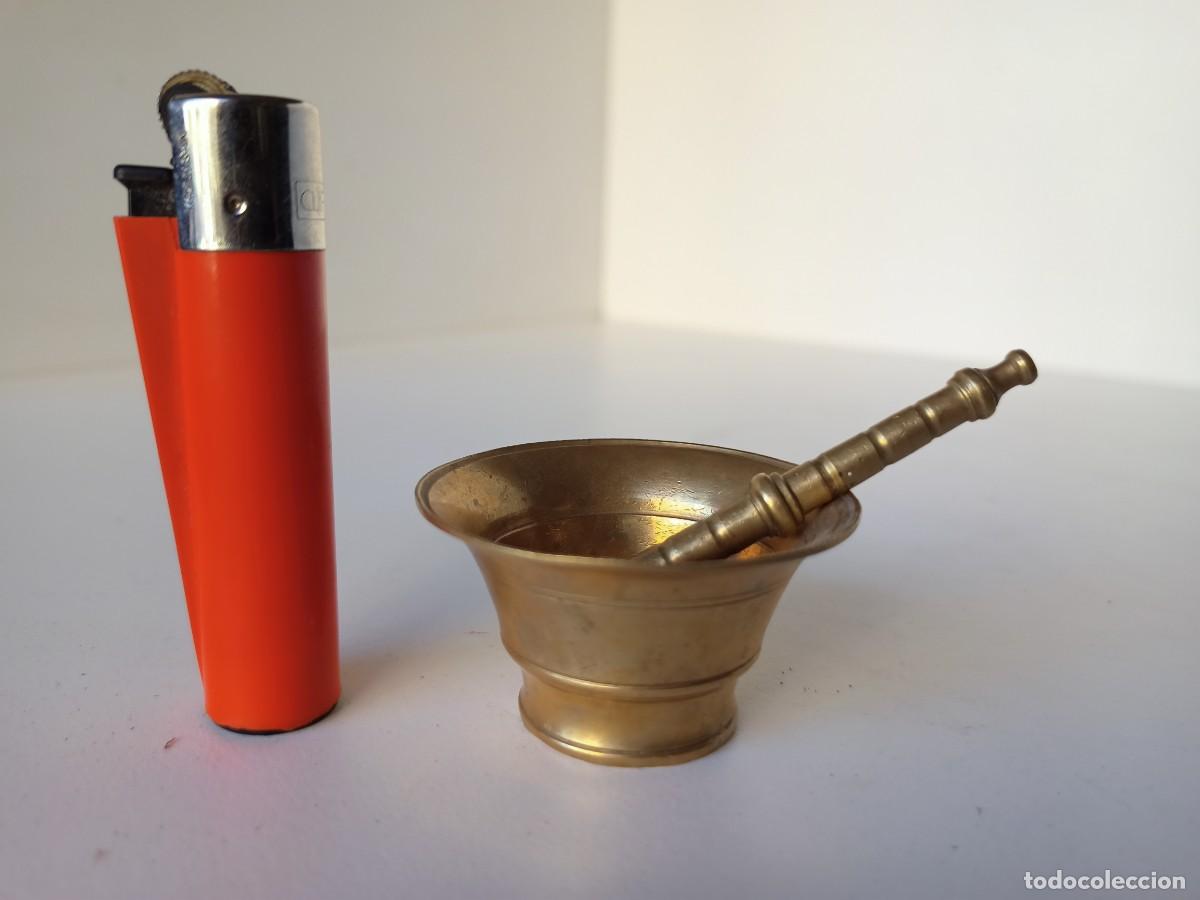 Antig&uuml;edades: Peque&ntilde;o mortero de bronce - Foto 1