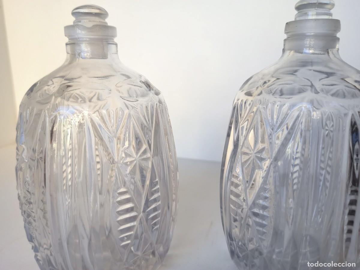 Antig&uuml;edades: Juego de tocador cristal y plata - Foto 3