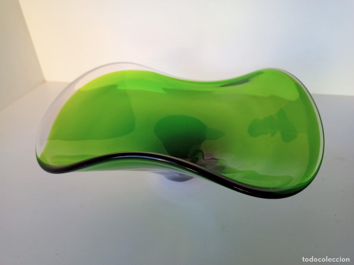 Antig&uuml;edades: Centro de mesa de cristal de murano - Foto 1