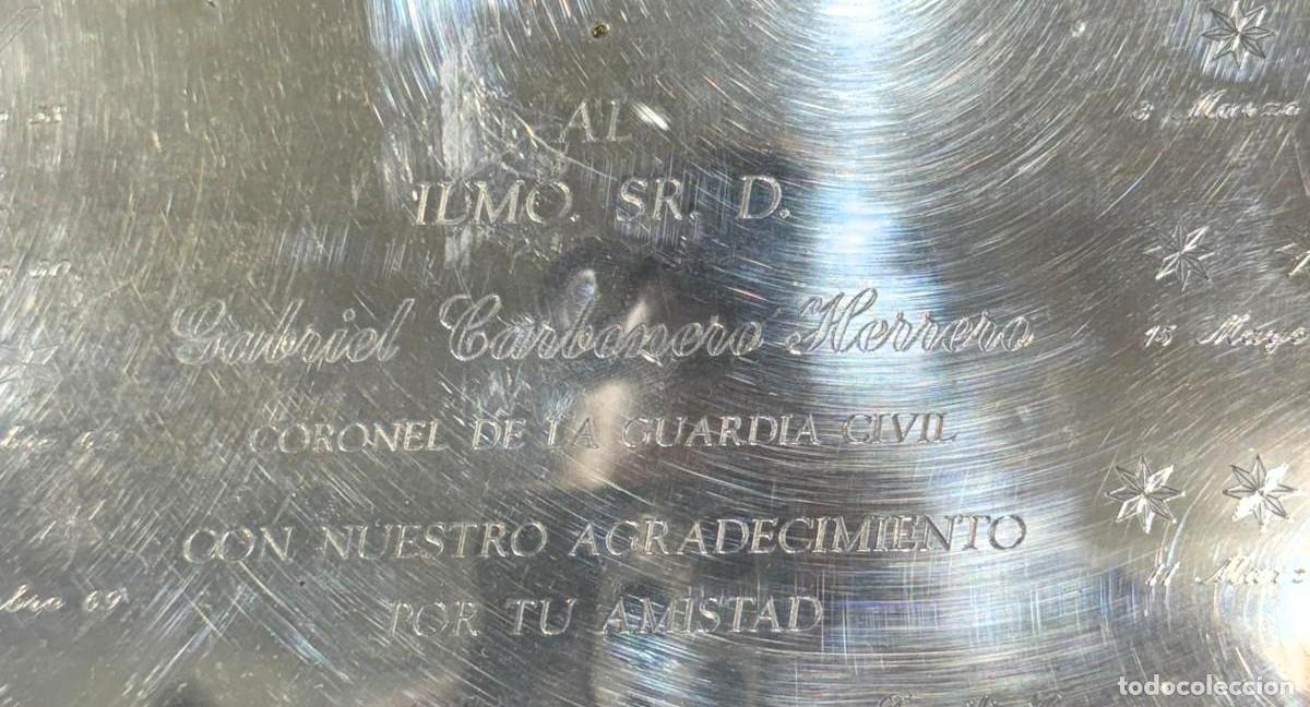 Antig&uuml;edades: Antigua placa de plata - Foto 3