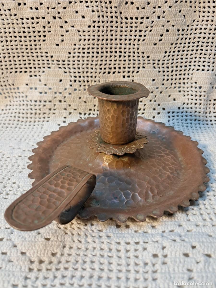 Antig&uuml;edades: PALMATORIA DE COBRE ANTIGUA. - Foto 3