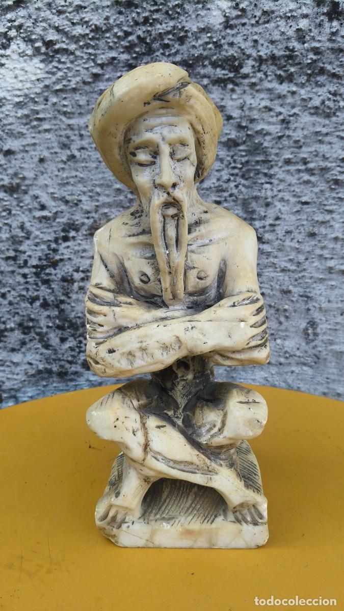 Antig&uuml;edades: Sculpture alb&acirc;tre indou 1930 - Foto 1