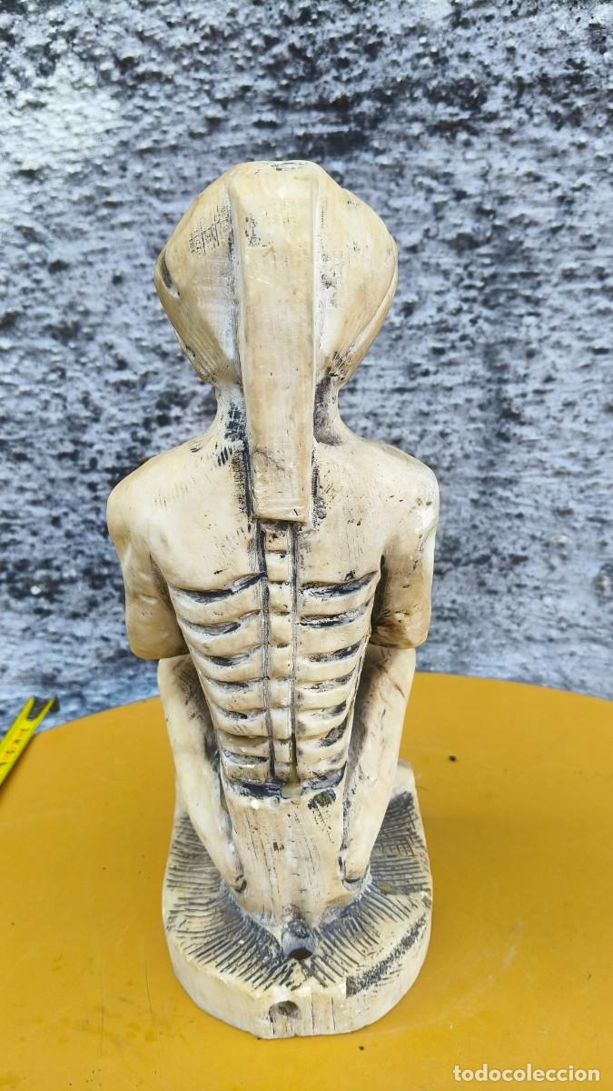Antig&uuml;edades: Sculpture alb&acirc;tre indou 1930 - Foto 4