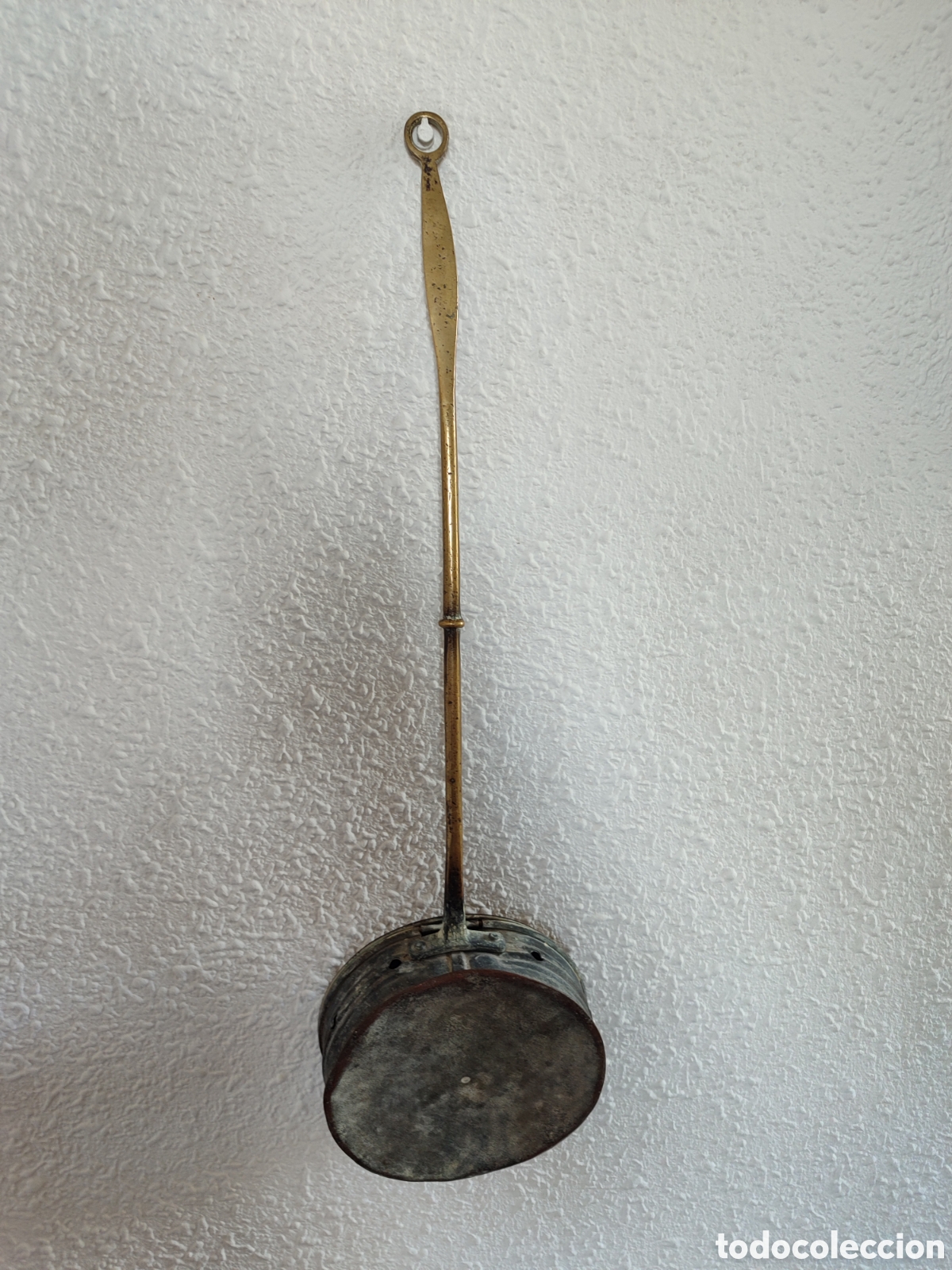 Antig&uuml;edades: Calienta camas metal - Foto 3