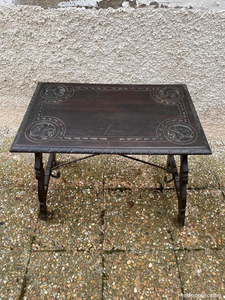 Antig&uuml;edades: Despacho isabelino de madera tallada - Foto 13