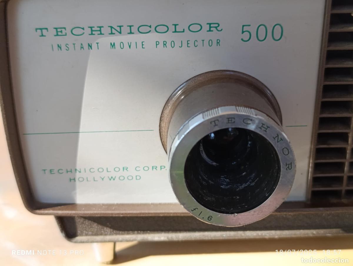 Antig&uuml;edades: ANTIGUO PROYECTOR TECHNICOLOR HOLLYWOOD MADE IN U.S.A. - Foto 4