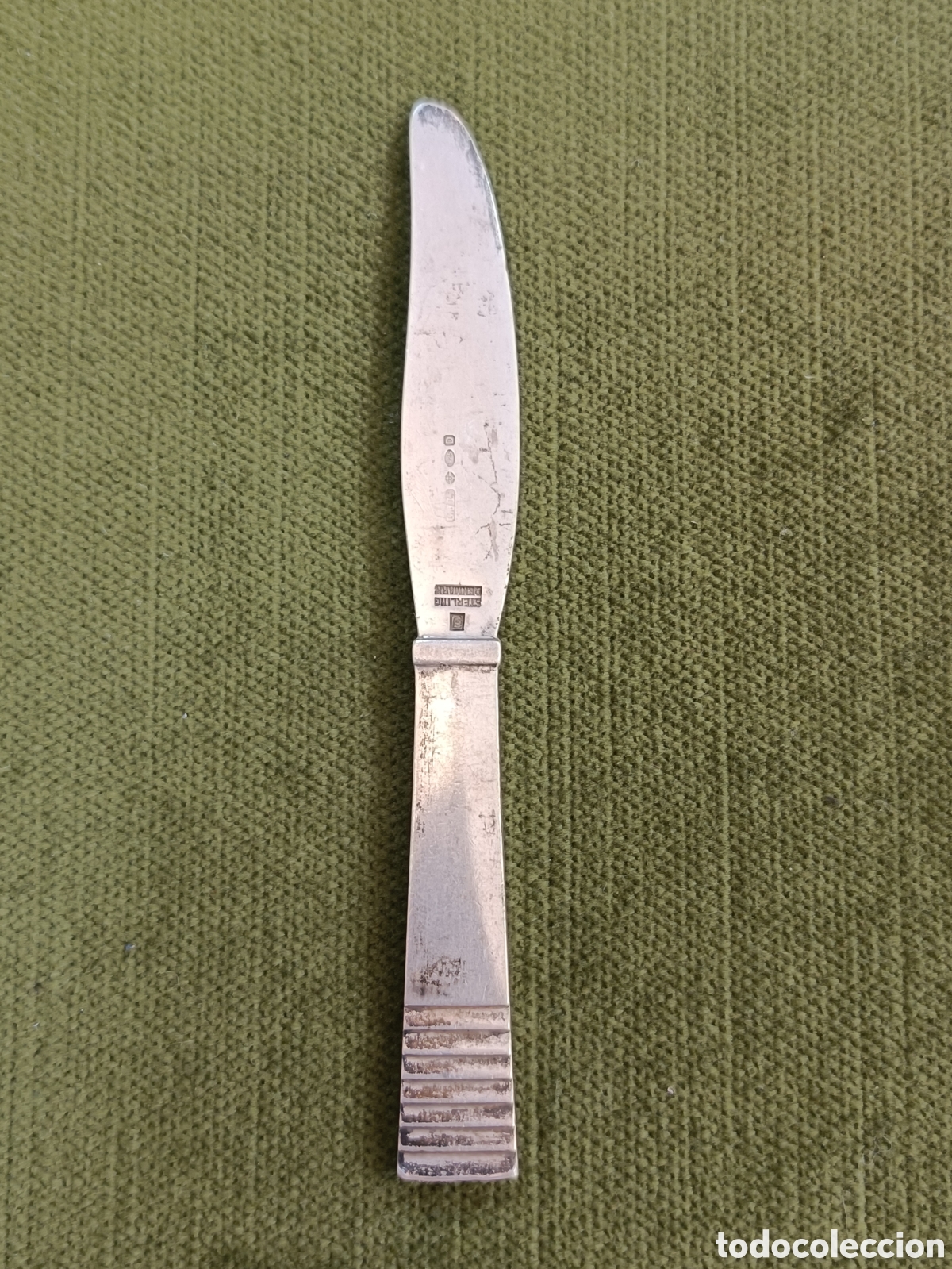 Antig&uuml;edades: Georg Jensen Paralelo, Cuchillo de plata de ley . - Foto 1