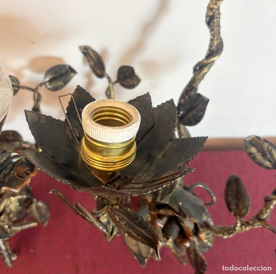 Antig&uuml;edades: Pareja de Apliques Ramos - Foto 11