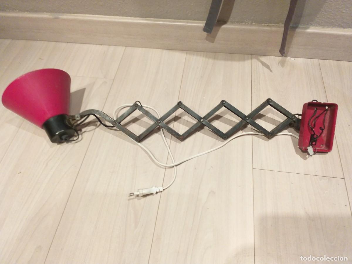 Antig&uuml;edades: lampara tijera acordeon - Foto 6
