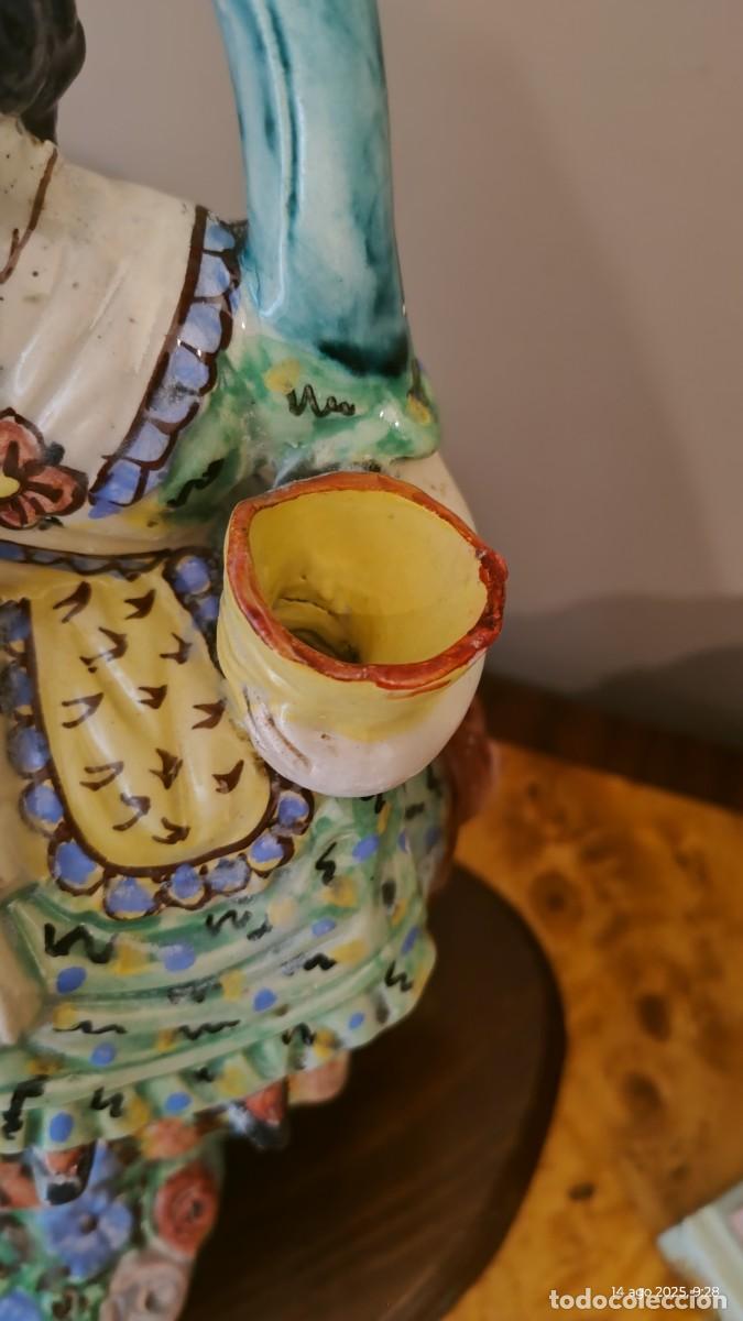 Antig&uuml;edades: BOTIJO VALENCIANO PAREJA A CABALLO - Foto 11
