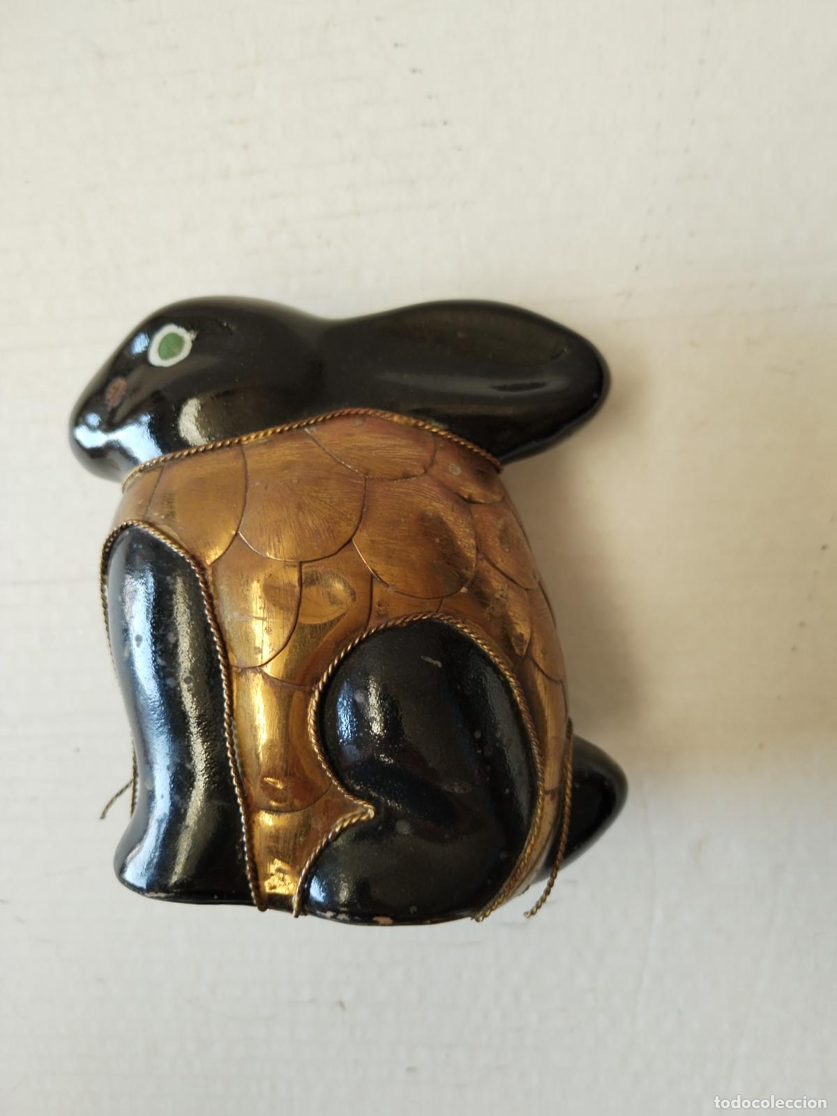 Antig&uuml;edades: figura conejo made in m&eacute;xico - c166 - Foto 2