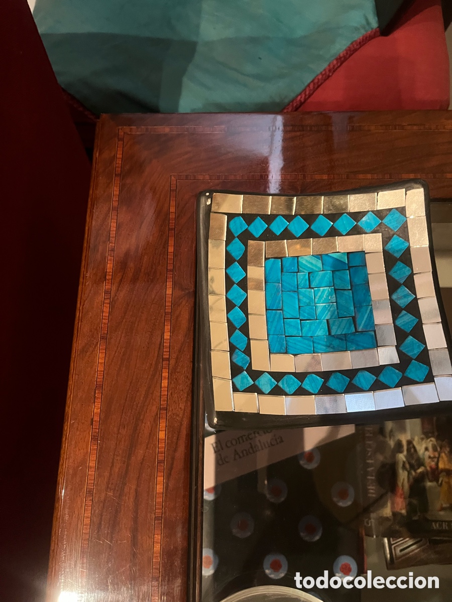 Antig&uuml;edades: Mesa auxiliar de madera - Foto 4