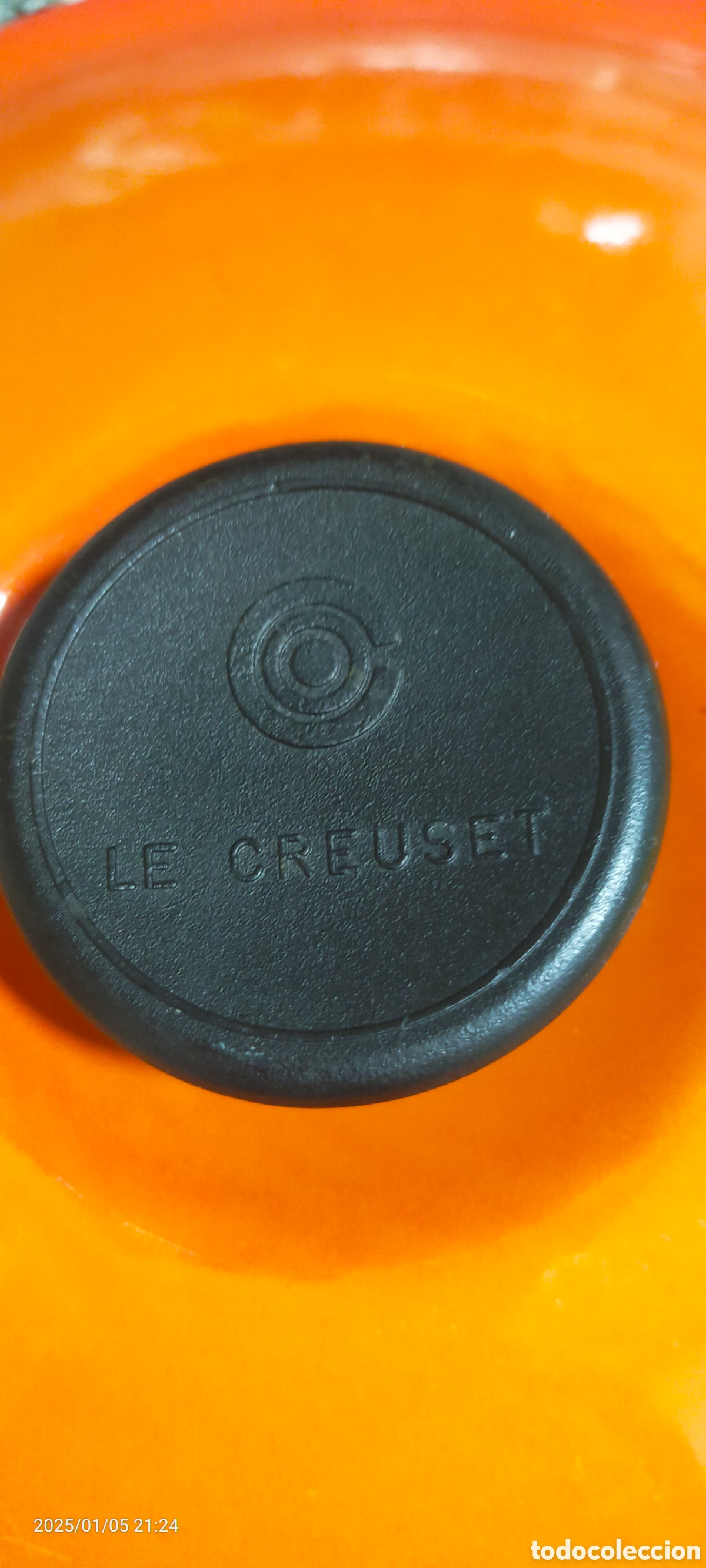 Antig&uuml;edades: Tapa cazo le creuset - Foto 2
