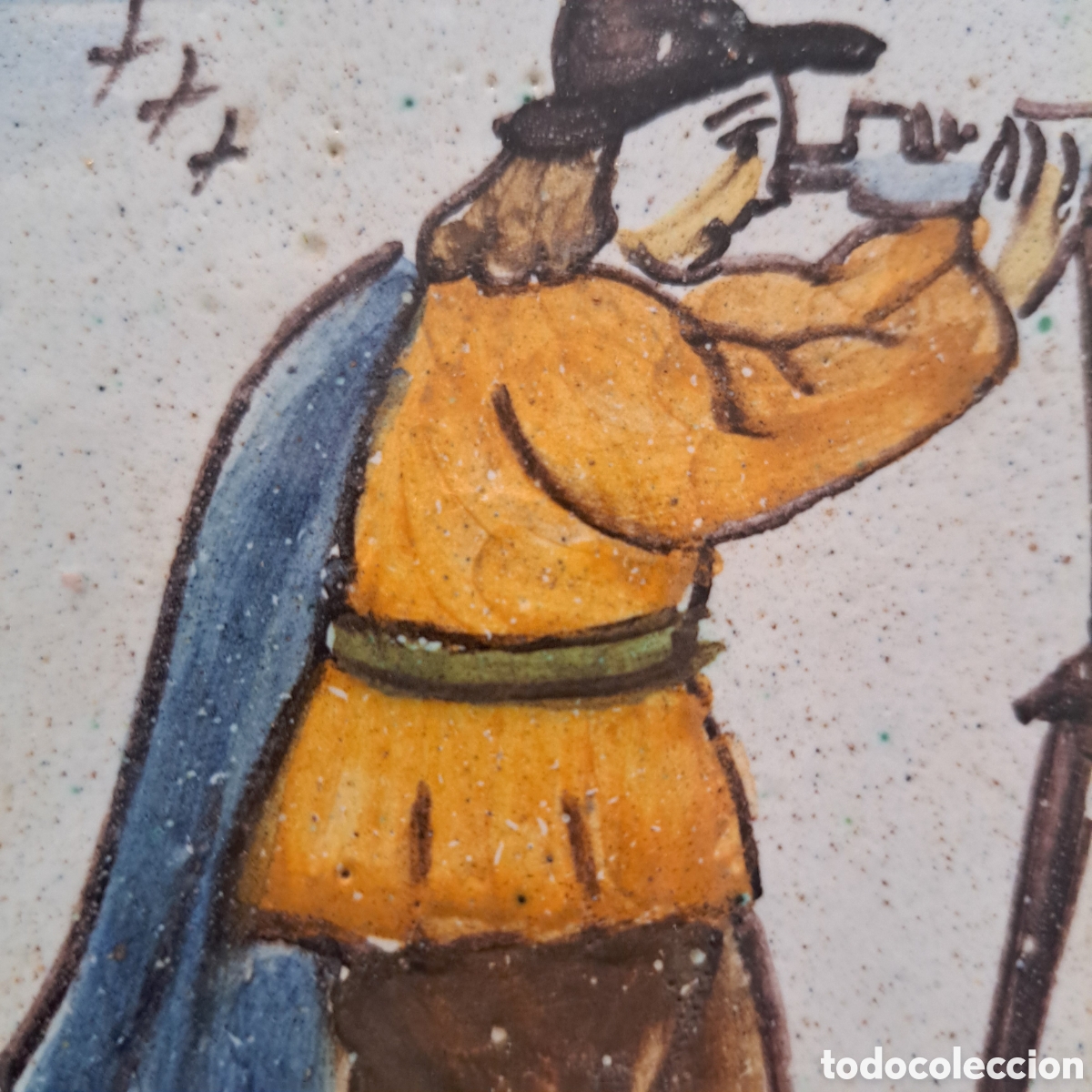 Antig&uuml;edades: Azulejo de artes y oficio. - Foto 3