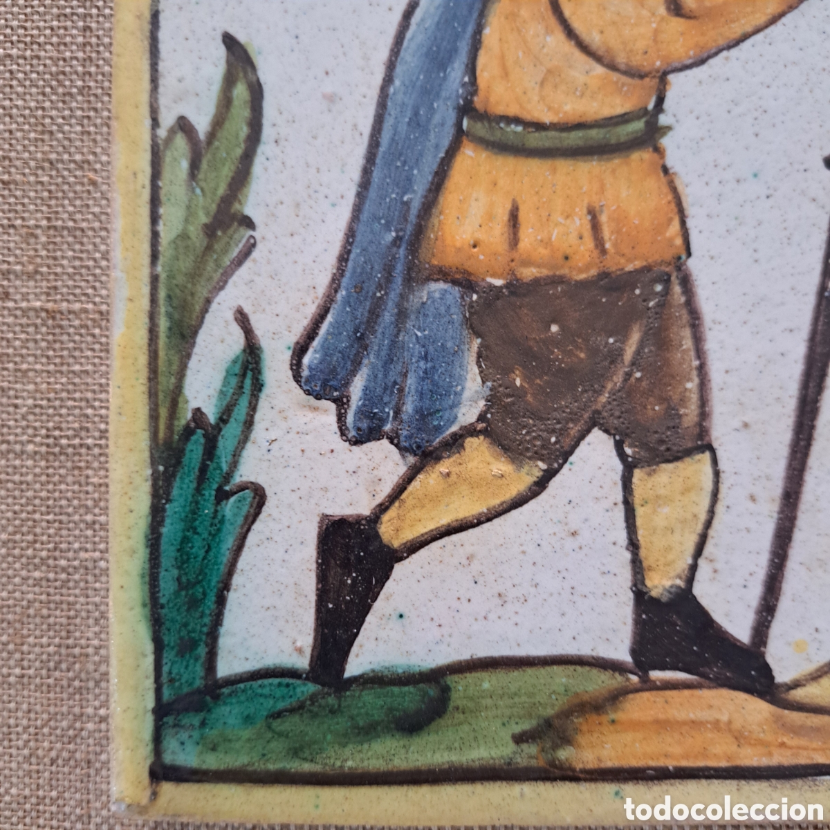 Antig&uuml;edades: Azulejo de artes y oficio. - Foto 4