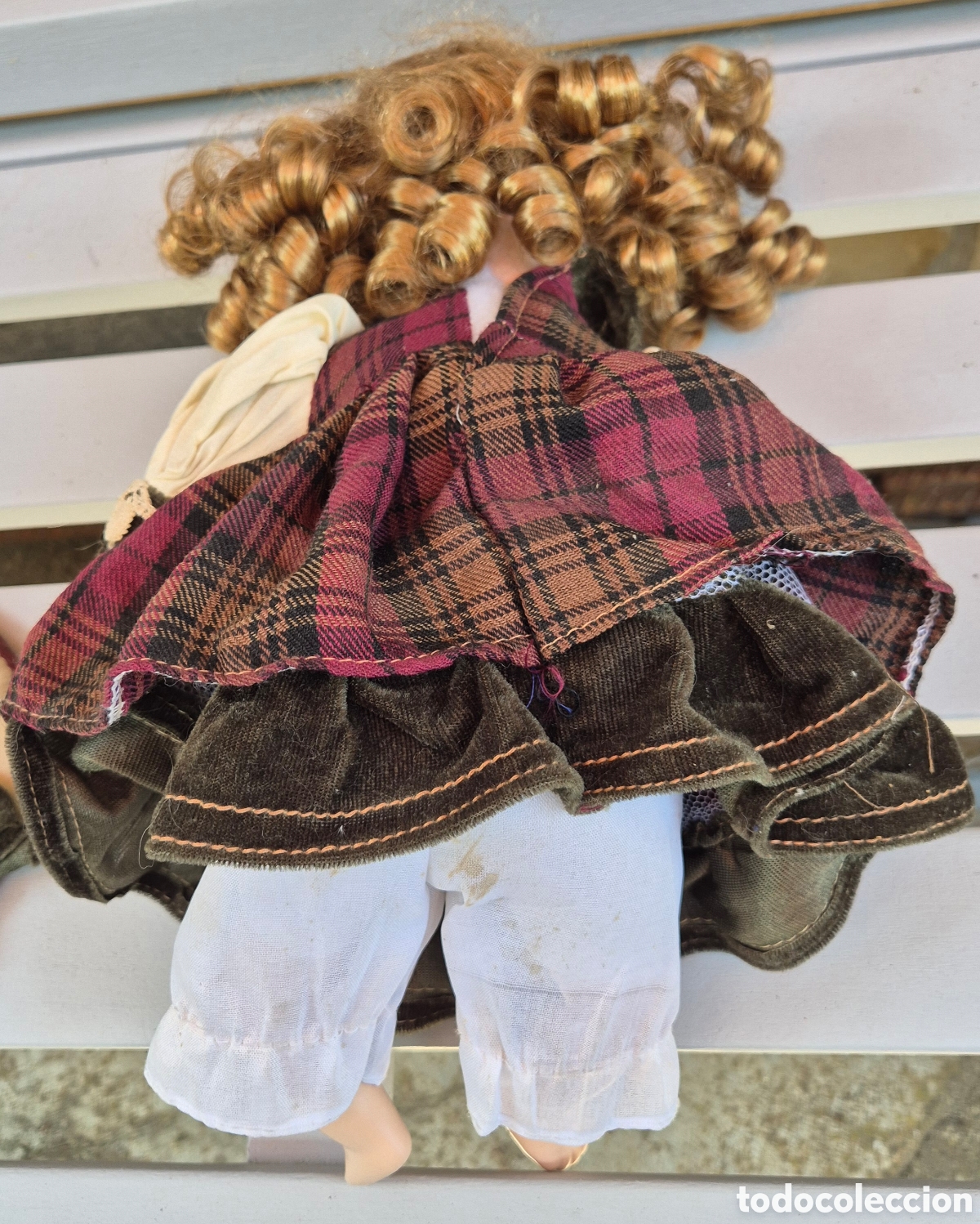 Antig&uuml;edades: Mu&ntilde;eca de porcelana antigua - Foto 3