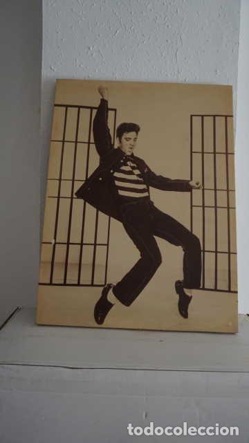 Antig&uuml;edades: CUADRO DE ELVIS PRESLEY EN EL ROCK DE LA CARCEL - Foto 1