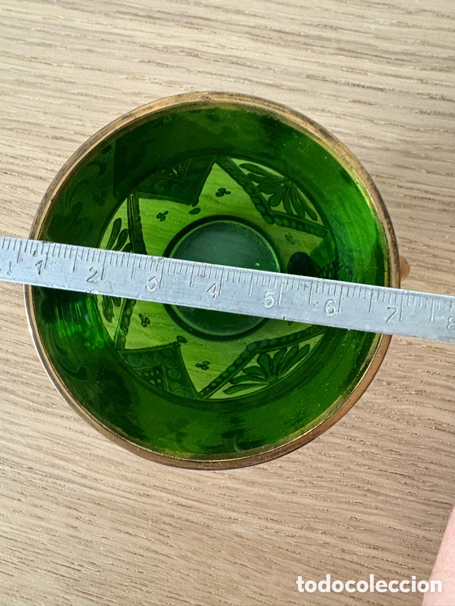 Antig&uuml;edades: Taza cristal de Murano (A15) - Foto 3