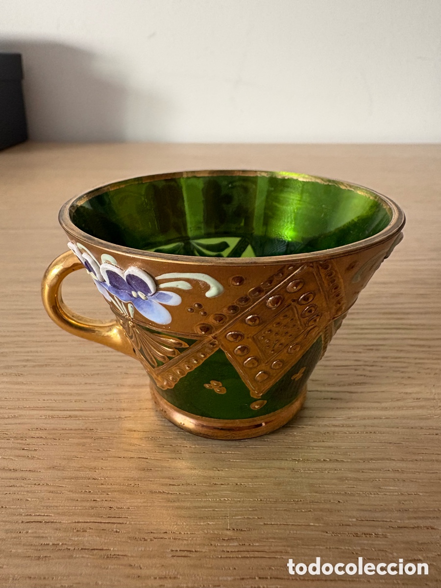 Antig&uuml;edades: Taza cristal de Murano (A15) - Foto 1