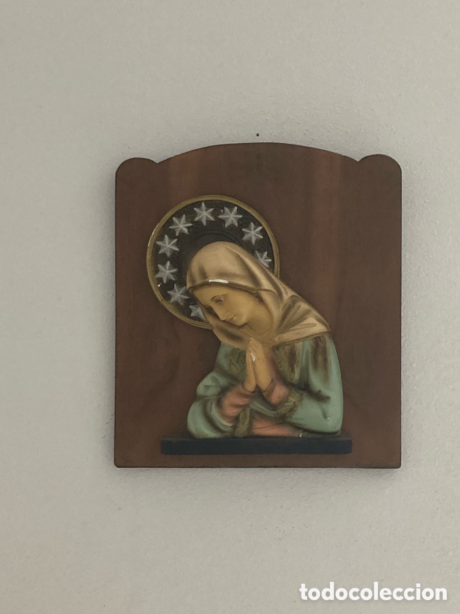 Antig&uuml;edades: Pareja de tallas de madera - Foto 3