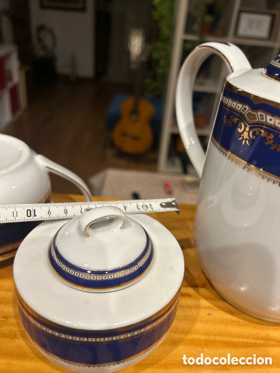 Antig&uuml;edades: Juego Cafe RMS Titanic original - Foto 8