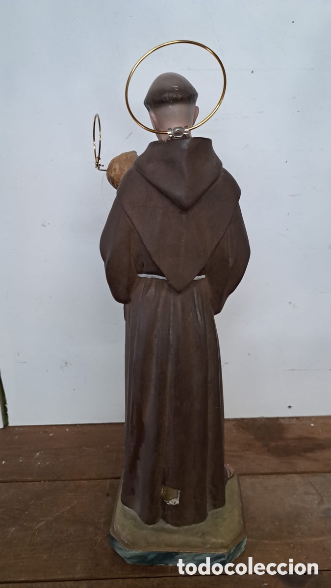 Antig&uuml;edades: San Antonio de Olot 40cms - Foto 3