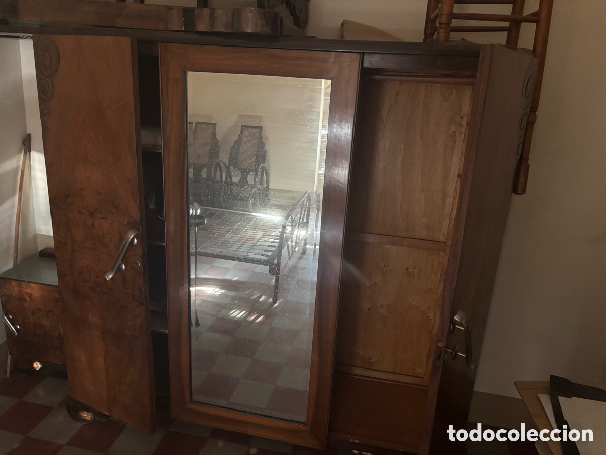 Antig&uuml;edades: lote de muebles antiguos - Foto 3