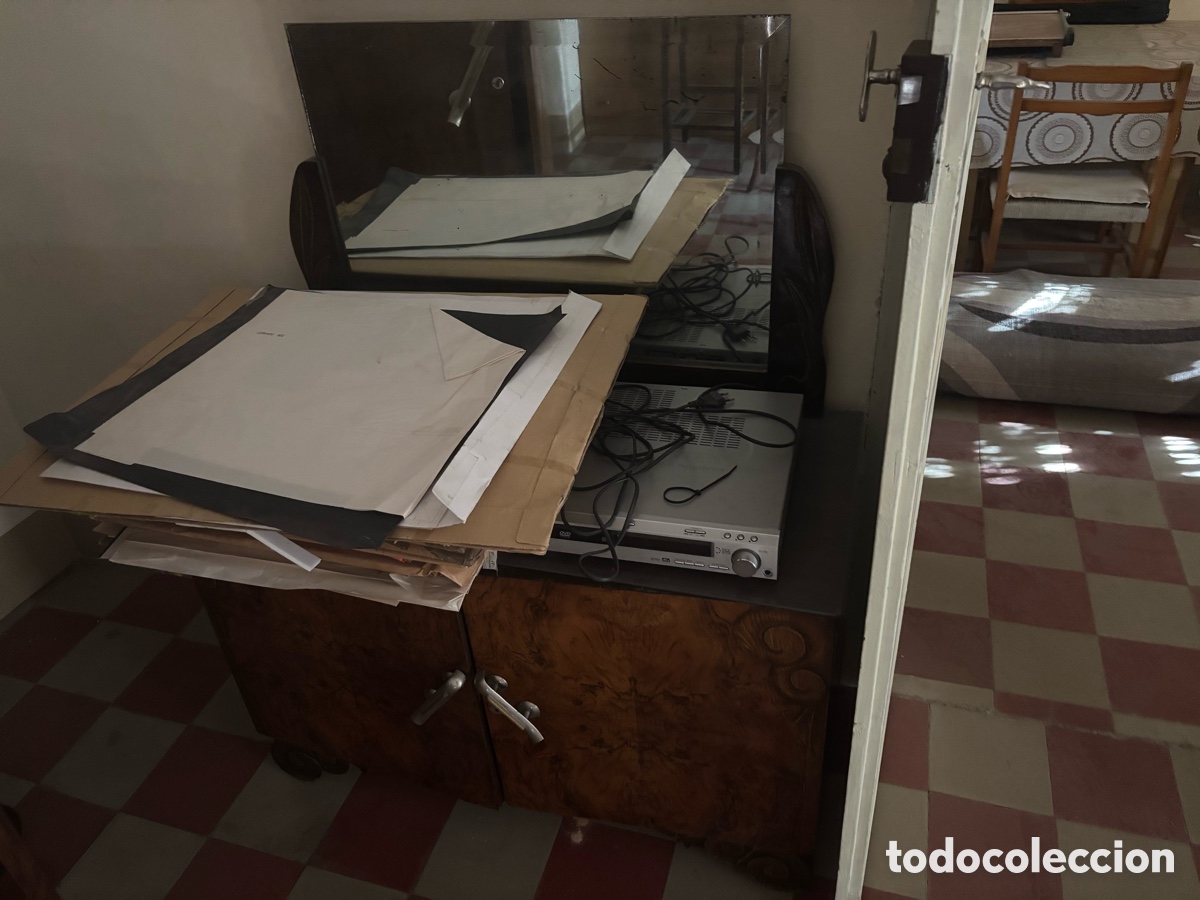 Antig&uuml;edades: lote de muebles antiguos - Foto 4