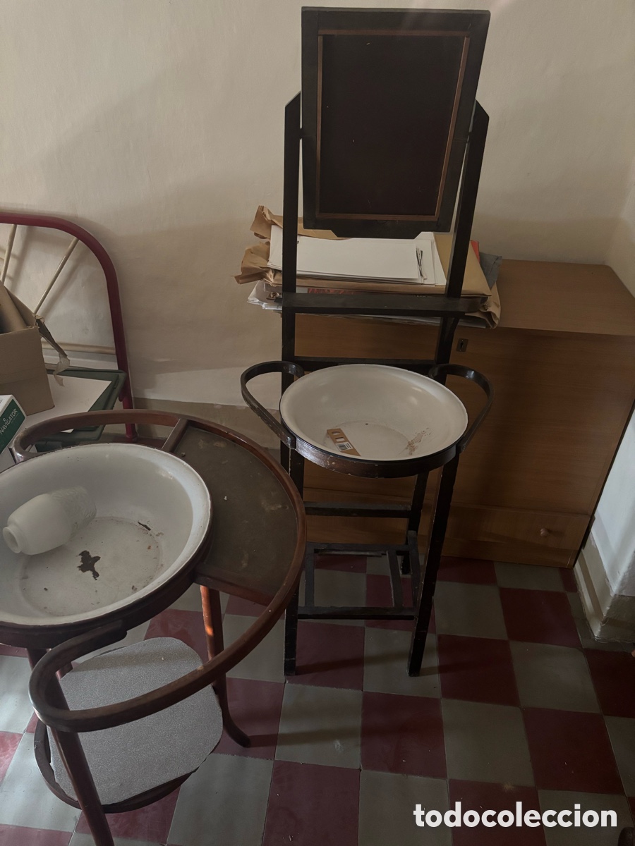 Antig&uuml;edades: lote de muebles antiguos - Foto 7