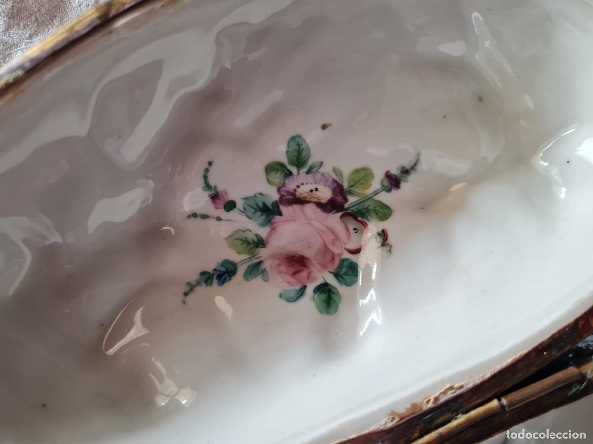 Antig&uuml;edades: CAJA PORCELANA CAPODIMONTE - Foto 9