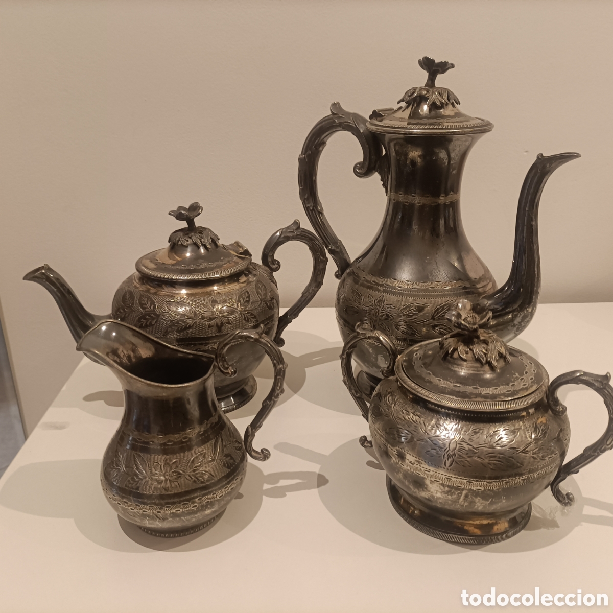 Antig&uuml;edades: Juego antiguo de cafe - Foto 1