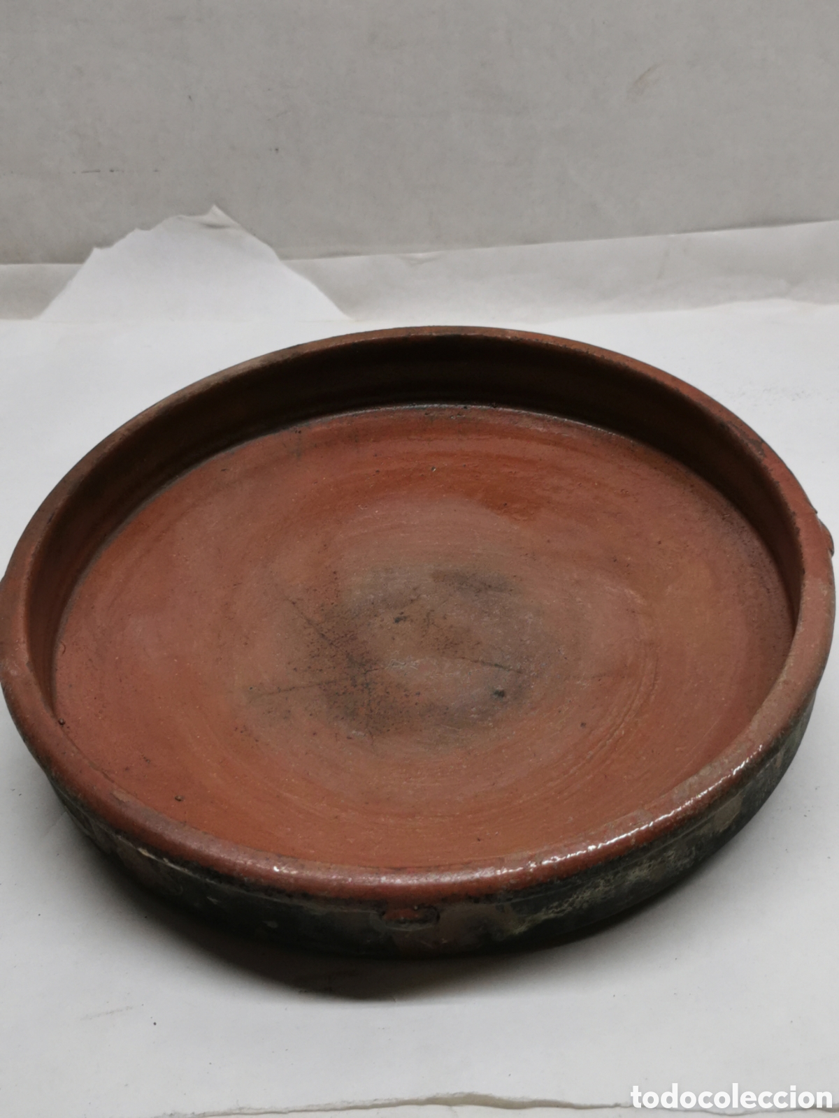 Antig&uuml;edades: Cazuela de barro antigua - Foto 1