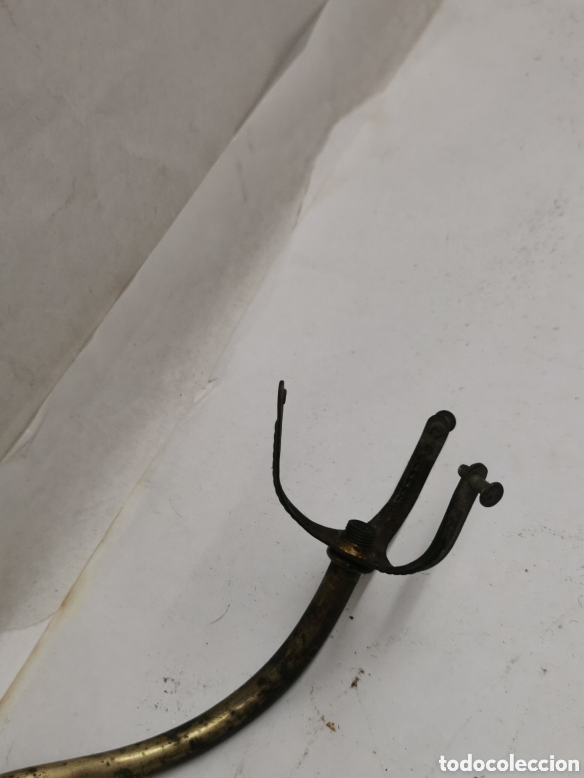Antig&uuml;edades: Soporte l&aacute;mpara pared - Foto 3