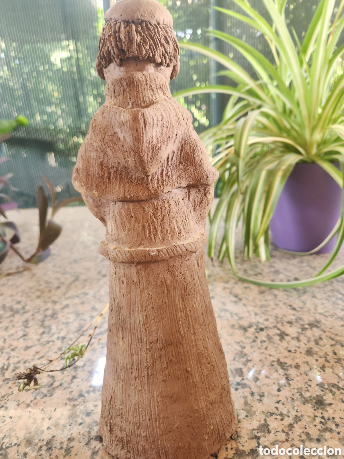 Antig&uuml;edades: Monje hecho de terracota - Foto 4
