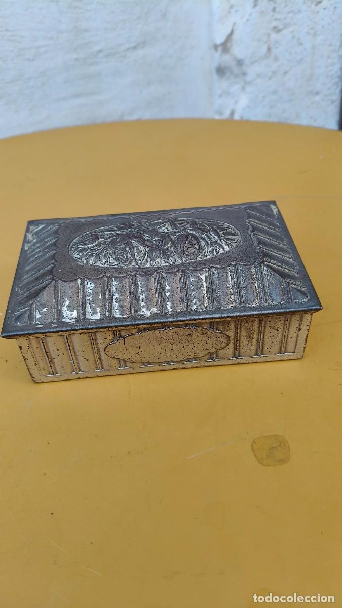 Antig&uuml;edades: Coffret &agrave; bijoux plaqu&eacute; argent - Foto 1