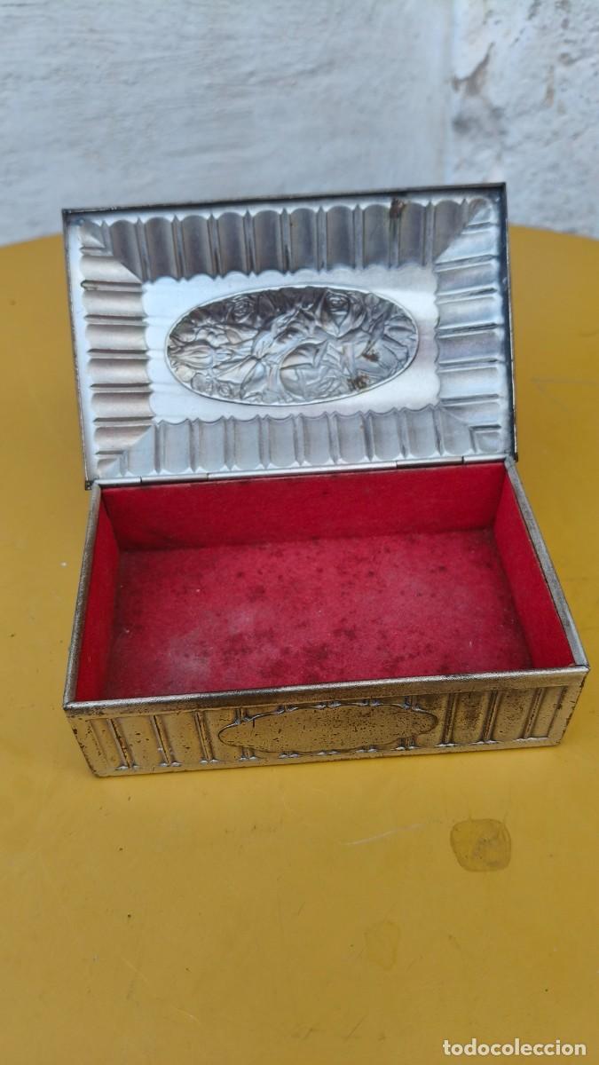 Antig&uuml;edades: Coffret &agrave; bijoux plaqu&eacute; argent - Foto 2
