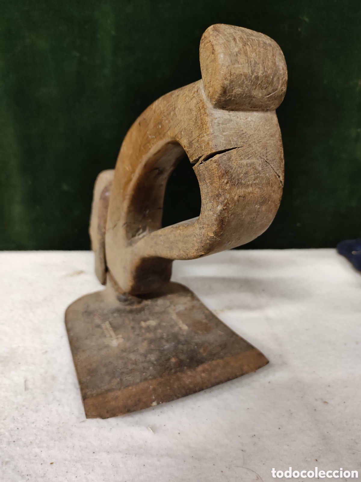 Antig&uuml;edades: Azuela antigua de carpinter&iacute;a - Foto 2