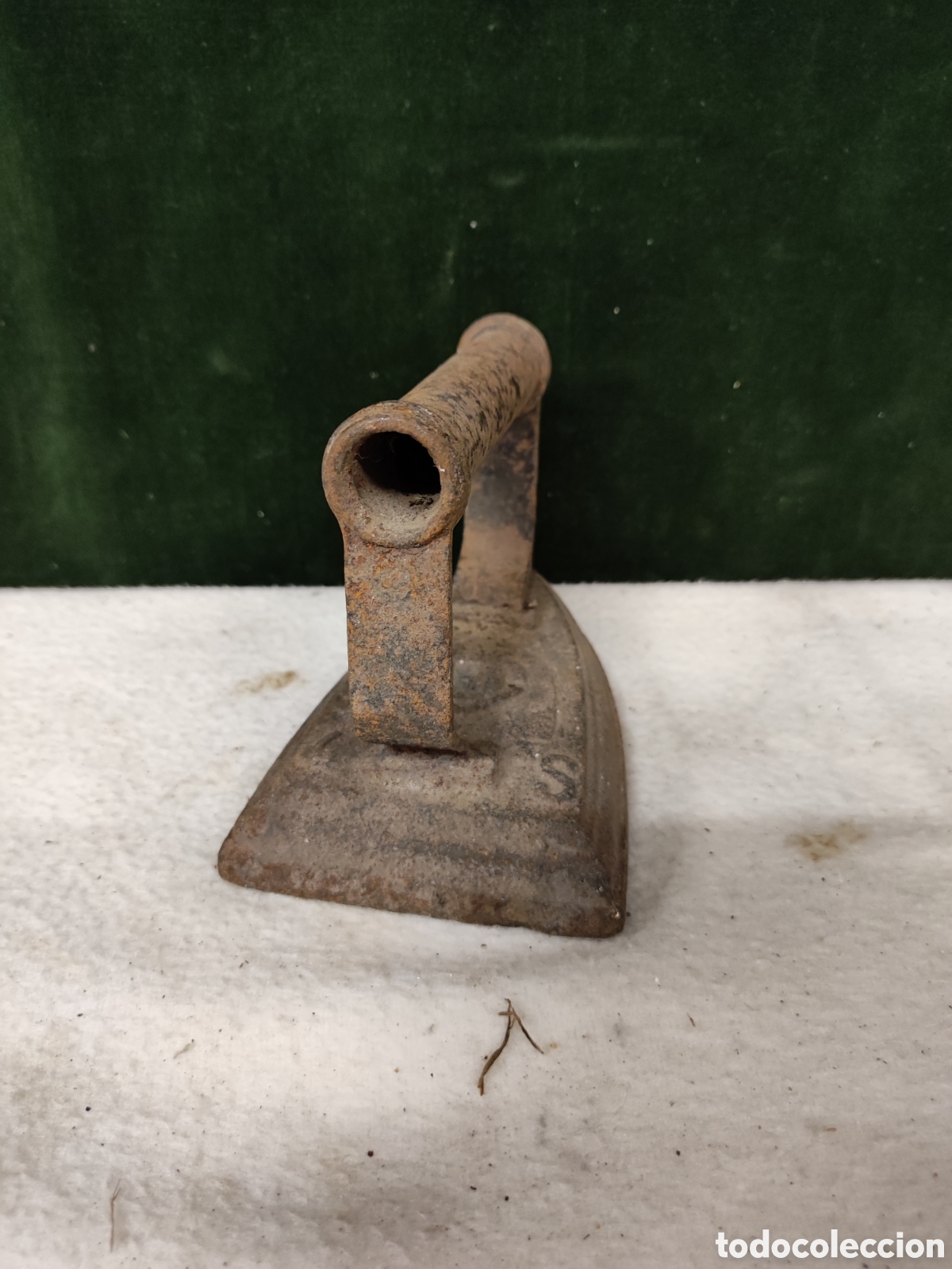 Antig&uuml;edades: Plancha de hierro antigua - Foto 2