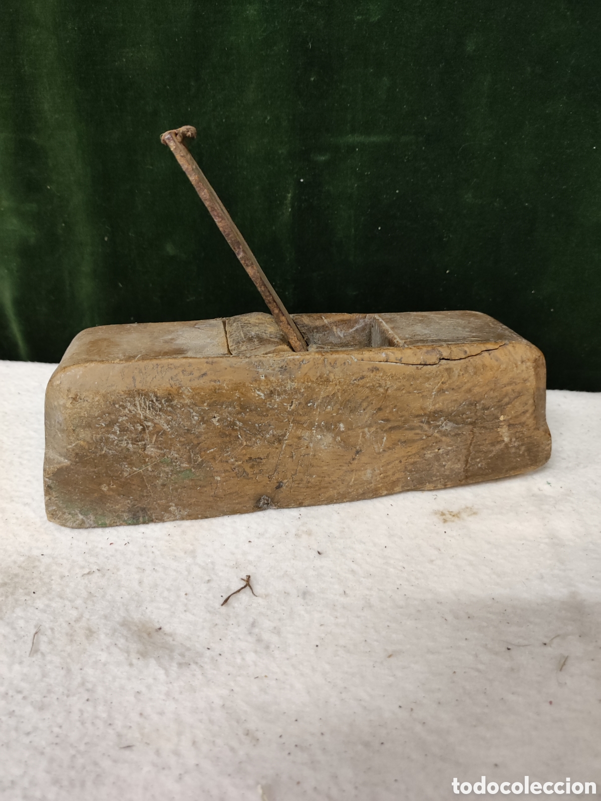 Antig&uuml;edades: Cepillo de carpintero hecho a mano - Foto 3