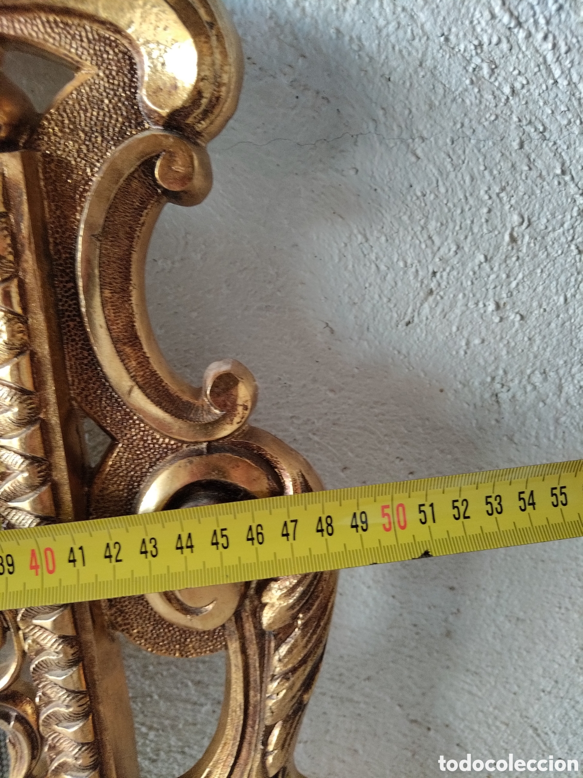 Antig&uuml;edades: Espejo de pared de bronce - Foto 7