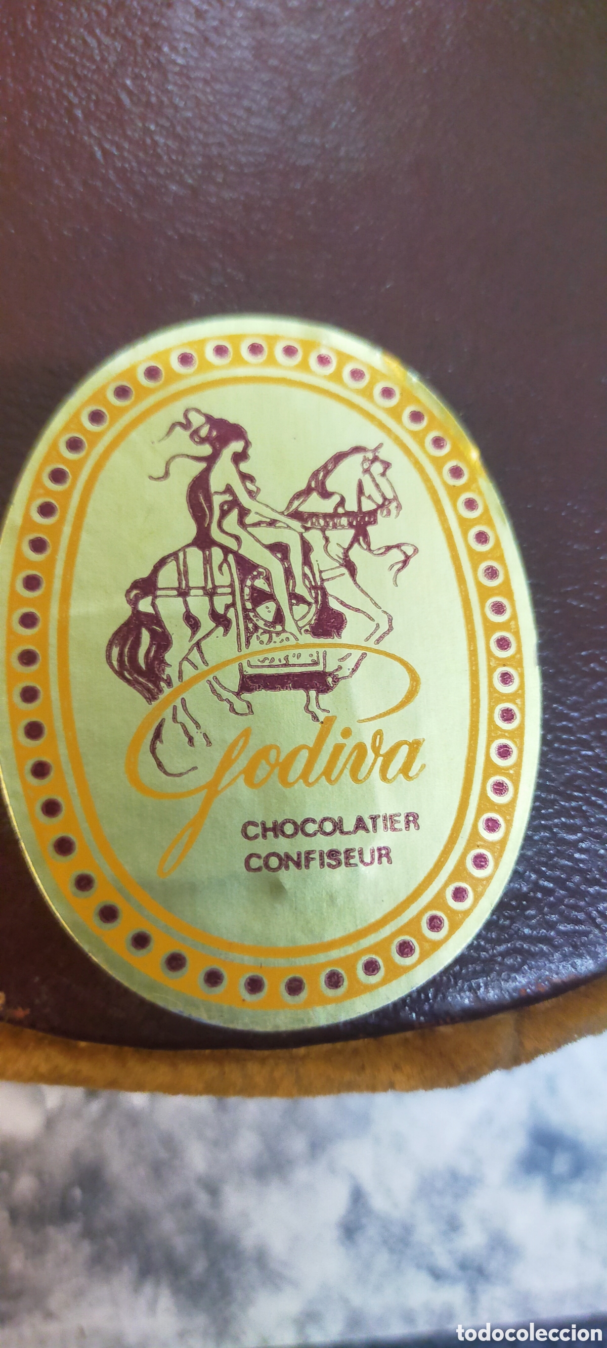 Antig&uuml;edades: CAJA CHOCOLATES GODIVA - Foto 8