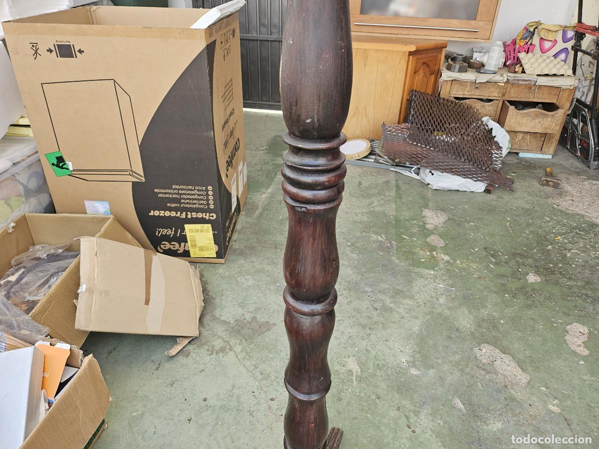 Antig&uuml;edades: perchero de madera desmontable - Foto 3
