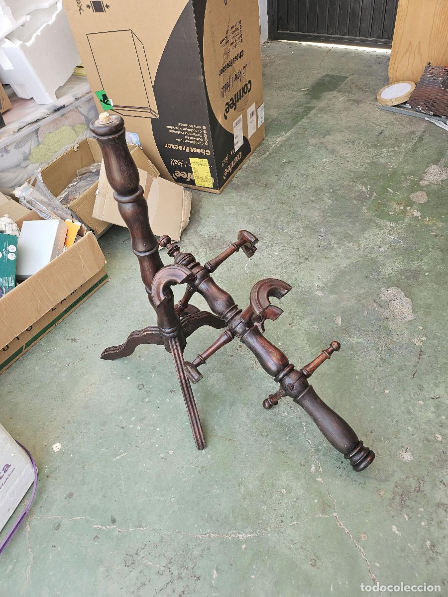 Antig&uuml;edades: perchero de madera desmontable - Foto 8