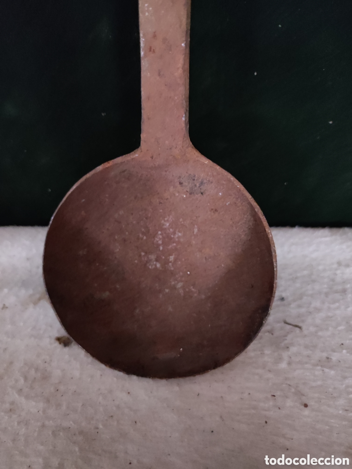 Antig&uuml;edades: Cuchar&oacute;n de hierro antiguo - Foto 2