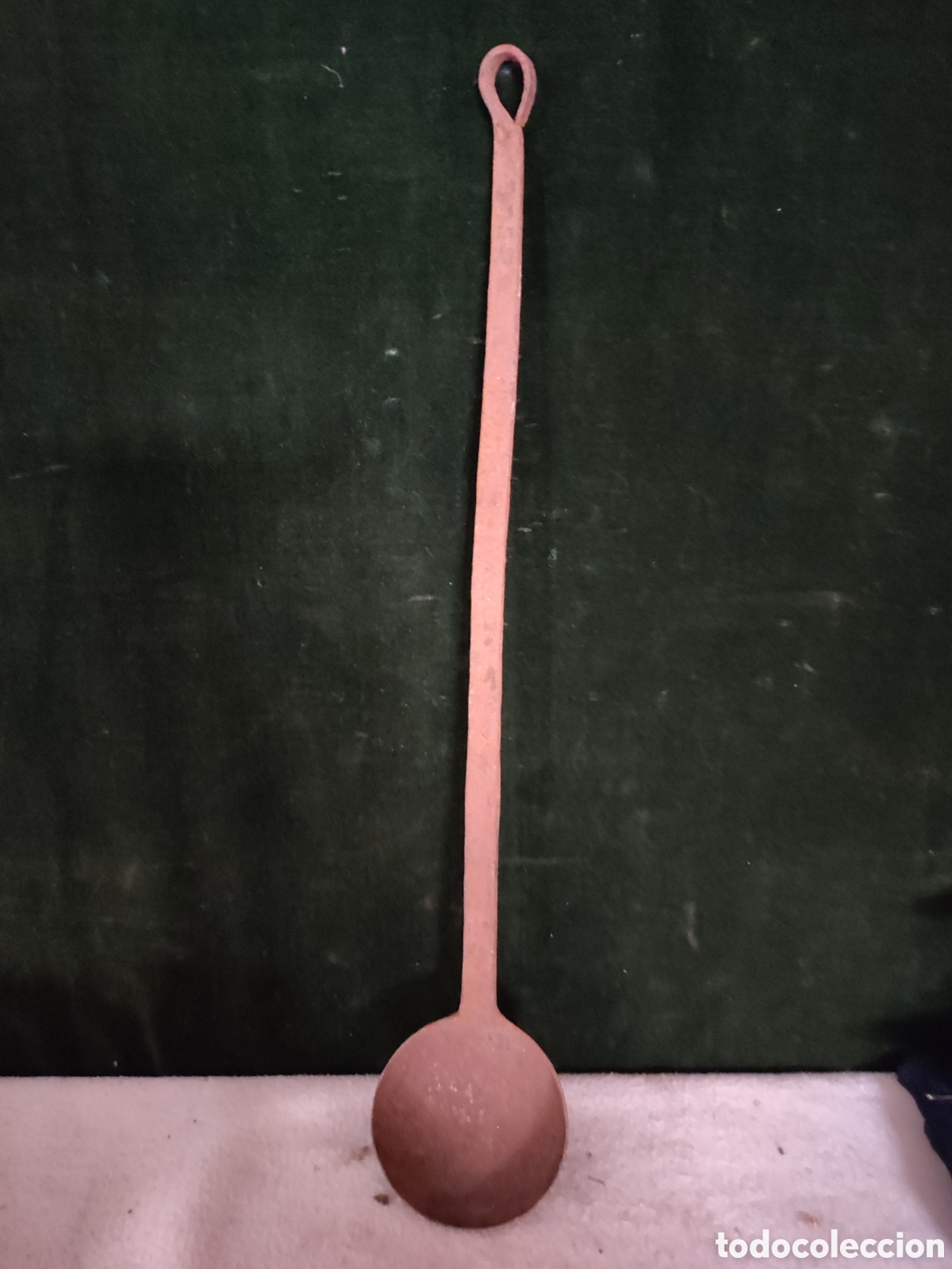 Antig&uuml;edades: Cuchar&oacute;n de hierro antiguo - Foto 1