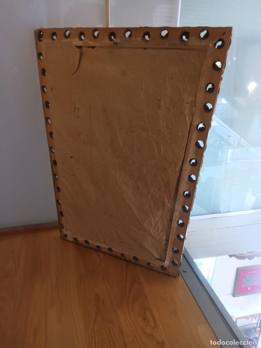 Antig&uuml;edades: ESPEJO GRABADO TRAPEZOIDAL - Foto 3